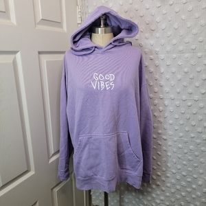 Light purple 💜 good vibes hoodie